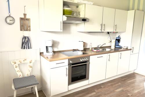 Langeoog Ferienwohnung Haus Strandnah - EG - Küche EG