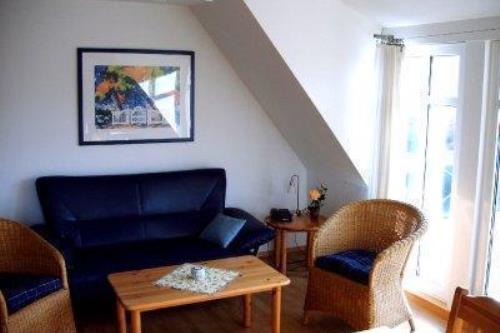 Langeoog Haus Strandvogt Ferienwohnung Weyland  - Sitzecke