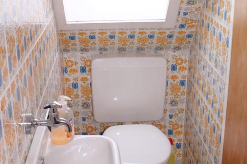 Langeoog Ferienhaus Haus Utkiek - separates WC