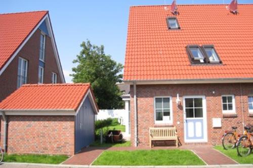 Langeoog Ferienhaus Haus Wellenstern - Hau Wellenstern - Ansicht von vorne