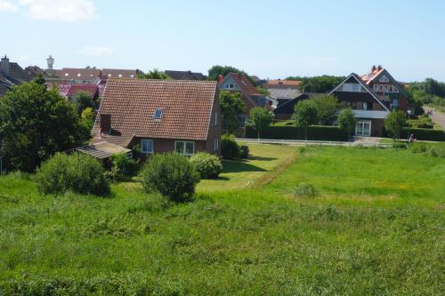 Langeoog Ferienwohnung Haus Windjammer - West - Blick Richtung Westen