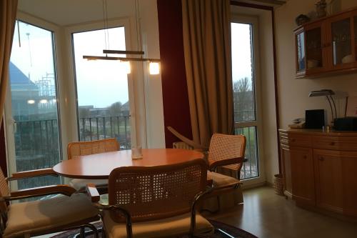 Langeoog Ferienwohnung Inselherz im Haus am Kurzentrum - Fenster-Erker