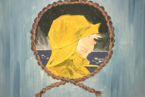 Langeoog Ferienwohnung Inselherz im Haus am Kurzentrum - Inselkunst