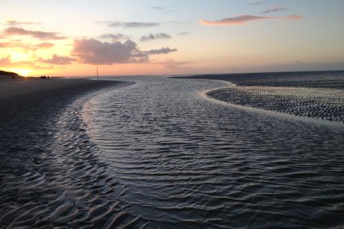 Langeoog Ferienwohnung Inselherz im Haus am Kurzentrum - Gezeitenwunder