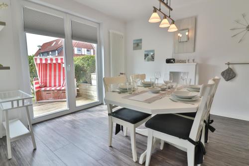 Langeoog Ferienhaus Huus Osterloog - Wohnung Osterloog