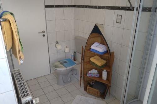 Langeoog Ferienwohnung Im Hasenwinkel - Kiebitznest - Kiebitznest Badezimmer