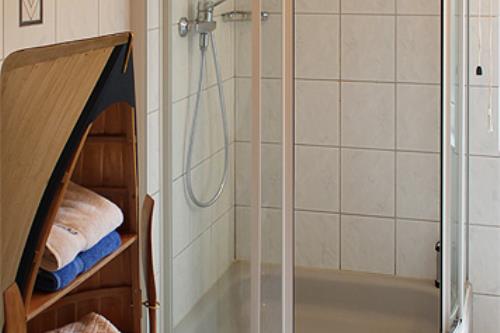 Langeoog Ferienwohnung Im Hasenwinkel - Kiebitznest - Kiebitznest Dusche