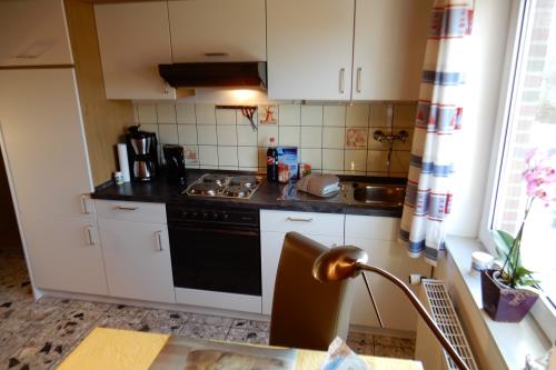 Langeoog Ferienwohnung Im Hasenwinkel - Meister Lampe - Meister Lampe Küche/Esszimmer