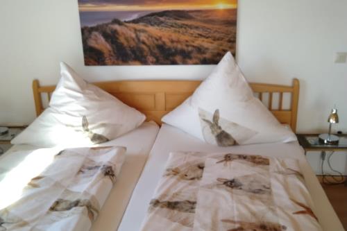 Langeoog Ferienwohnung Im Hasenwinkel - Mümmelm. - Mümmelmann Schlafzimmer