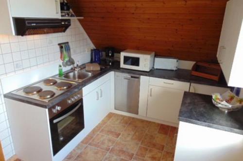 Langeoog Ferienwohnung Im Hasenwinkel - Seeigel - Seeigel Küche