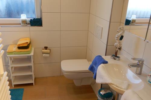 Langeoog Ferienwohnung Im Hasenwinkel - Seeigel - Seeigel Dusche/WC