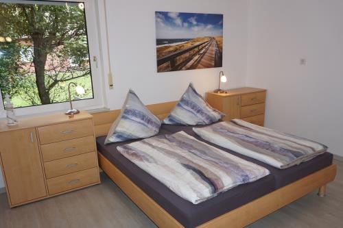 Langeoog Ferienwohnung Im Hasenwinkel - Seeteufel - Seeteufel 1. Schlafzimmer