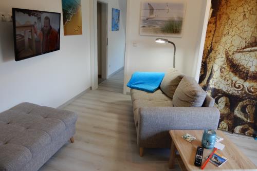 Langeoog Ferienwohnung Im Hasenwinkel - Sturmmöwe - Sturmmöwe Wohn/Schlaf