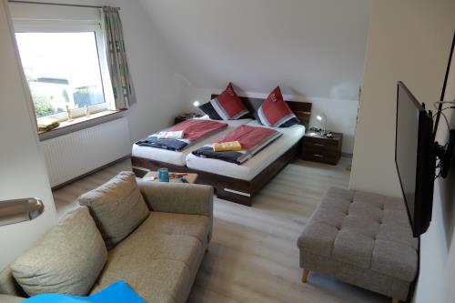 Langeoog Ferienwohnung Im Hasenwinkel - Sturmmöwe - Sturmmöwe Wohn/Schlaf