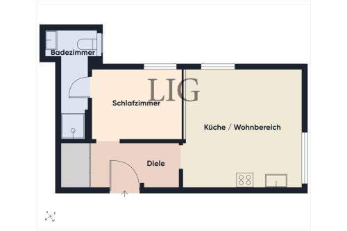 Langeoog Ferienwohnung Inselresidenz Pommeranz - Pommeranz 10 - Ausstattung 13