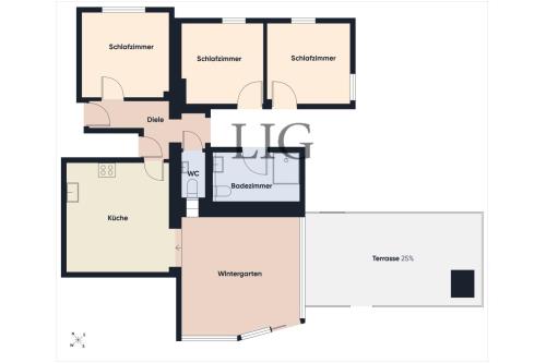 Langeoog Ferienwohnung Inselresidenz Pommeranz - Pommeranz 5 - Ausstattung 25