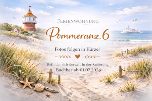 Langeoog Ferienwohnung Inselresidenz Pommeranz - Pommeranz 6 - Ausstattung 1