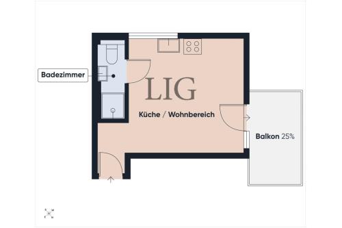 Langeoog Ferienwohnung Inselresidenz Pommeranz - Pommeranz 6 - Ausstattung 12