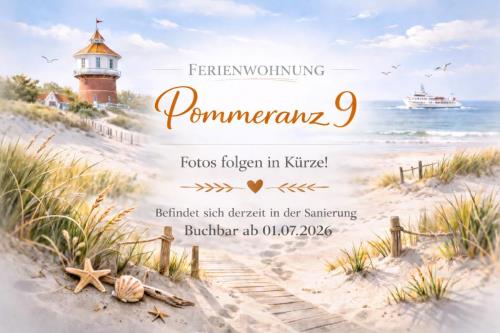 Langeoog Ferienwohnung Inselresidenz Pommeranz - Pommeranz 9 - Ausstattung 1