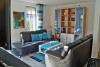 Langeoog Ferienhaus Inselresidenz Seeschwalbe FH**** - Wohnzimmer Paterre