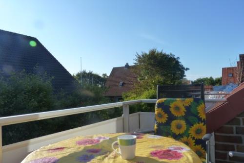 Langeoog Ferienwohnung Kajüte No. 8 - Polderweg - Kajüte No8 - Balkon