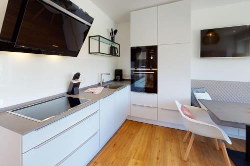 Langeoog Ferienwohnung Us Langeoog - Kapitänshaus Thule - Thule - Luna - Küche