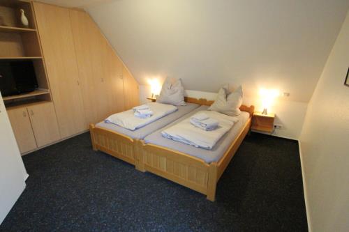 Langeoog Ferienhaus Karkpolder Residenz Haus 3 - Schlafzimmer 3