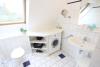 Langeoog Ferienhaus Karkpolder Residenz Haus 3 - Badezimmer mit Waschmaschine