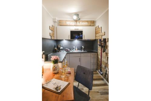 Langeoog Ferienwohnung Kleen Füürtoorn - Küche