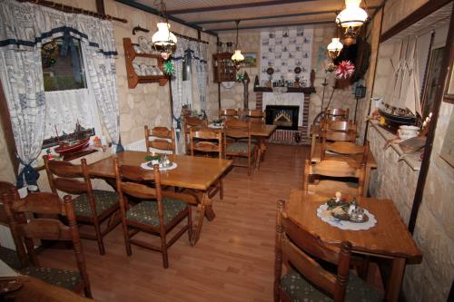 Langeoog Pension Landhaus am Schniederdamm - Frühstücks- und Fernsehraum