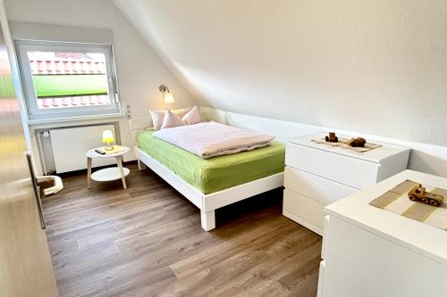 Langeoog Ferienwohnung Haus Lüke Dirks - Lütje Lüke - Einzelzimmer ( Bett mit Komfortbreite)