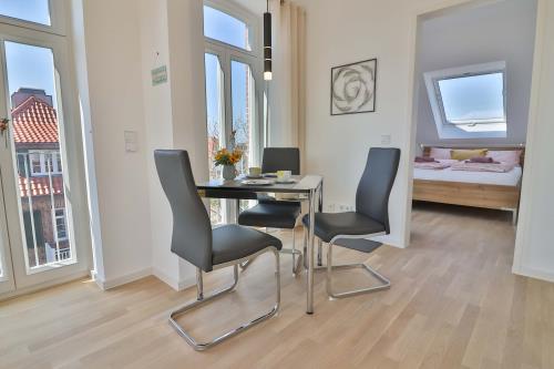 Langeoog Ferienwohnung Vermietung am Meer–Lüttjeod–Apartment 17 - Essbereich