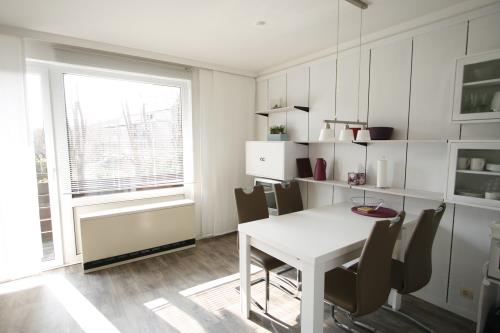 Langeoog Ferienwohnung Us Langeoog - Meertied - Essbereich
