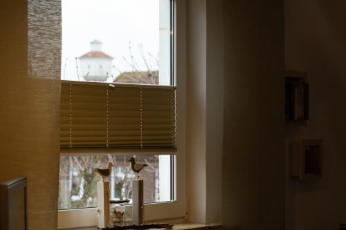 Langeoog Ferienwohnung Muschelsöker - KREBS & KRABBE - Wohnzimmer KREBS