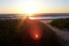 Langeoog Pension Haus Anneliese - Sonnenuntergang am Strand!