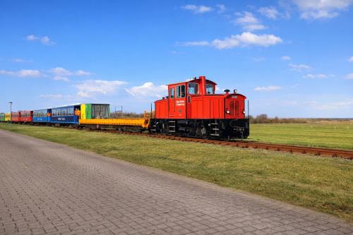 Langeoog Ferienhaus Residenz Albatros Haus Merle - Eisenbahn Langeoog