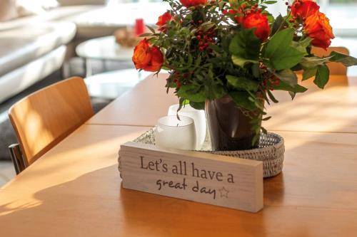Langeoog Ferienhaus Residenz Albatros Haus Merle - Esstisch