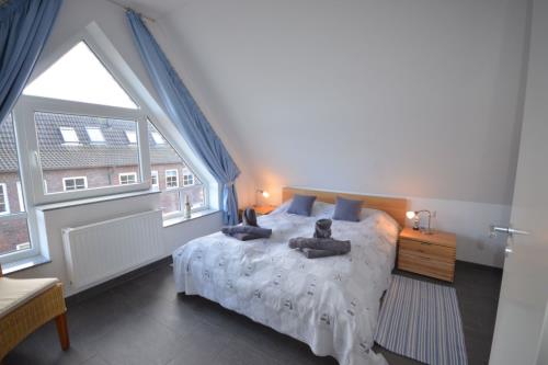 Langeoog Ferienhaus Residenz Otzum FH***** - Lenguardo - Haus Lenguardo - Doppelschlafzi., 2.OG