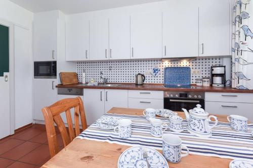 Langeoog Ferienwohnung Us Langeoog - Strandflieder - Küche