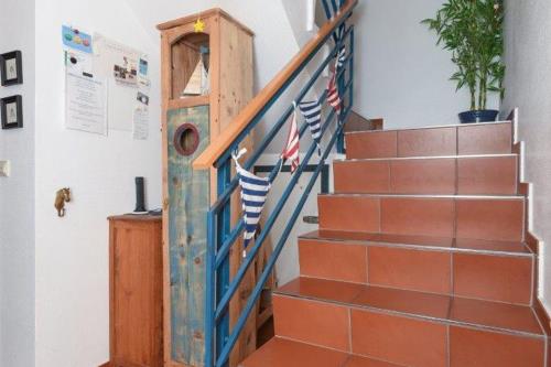 Langeoog Ferienwohnung Us Langeoog - Strandflieder - Treppe