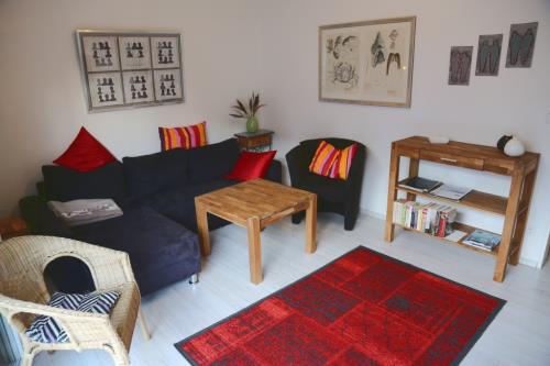 Langeoog Ferienwohnung Strandhaus 7 - Wohnung 7 Wohnzimmer