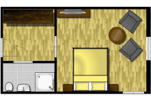 Langeoog Hotel Strandhotel Achtert Diek - 31 - Grundriss