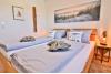 Langeoog Ferienwohnung Vermietung am Meer – Strandleben - Schlafzimmer