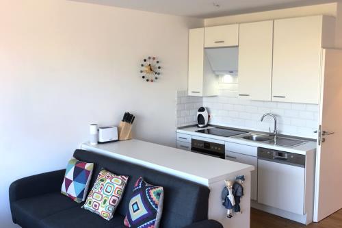 Langeoog Ferienwohnung Us Langeoog - Strandquartier - Küchenzeile