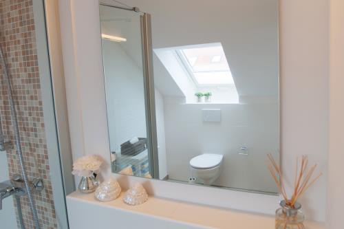 Langeoog Ferienhaus Strandvillen Langeoog - Hus in Lee - Hus in Lee, 2. OG: Bad