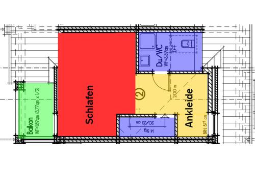 Langeoog Ferienhaus Strandvillen Langeoog - II - SVL II: Grundriss, 2. OG