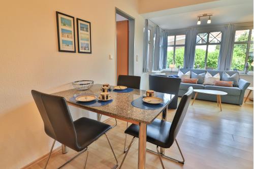 Langeoog Ferienwohnung Vermietung am Meer – Strandvogt - Whg. 1 - Essensbereich