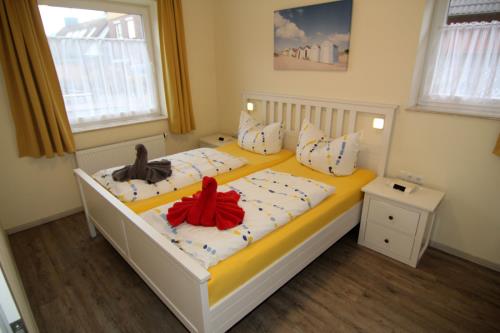 Langeoog Ferienwohnung Süderloog - Hans Lüken - Schlafzimmer