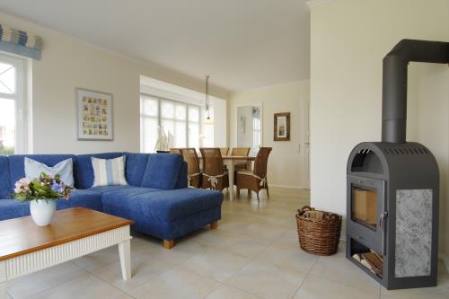 Langeoog Ferienhaus Töwerhus - Wohnzimmer