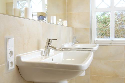 Langeoog Ferienhaus Töwerhus - Toewerhus - Badezimmer